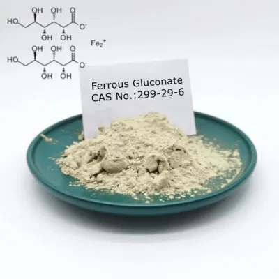 Высококачественные пищевые добавки глюконат железа CAS 12389